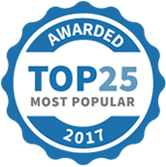 Top 25 Most Popular Accounting & Tax Services badge for 2016